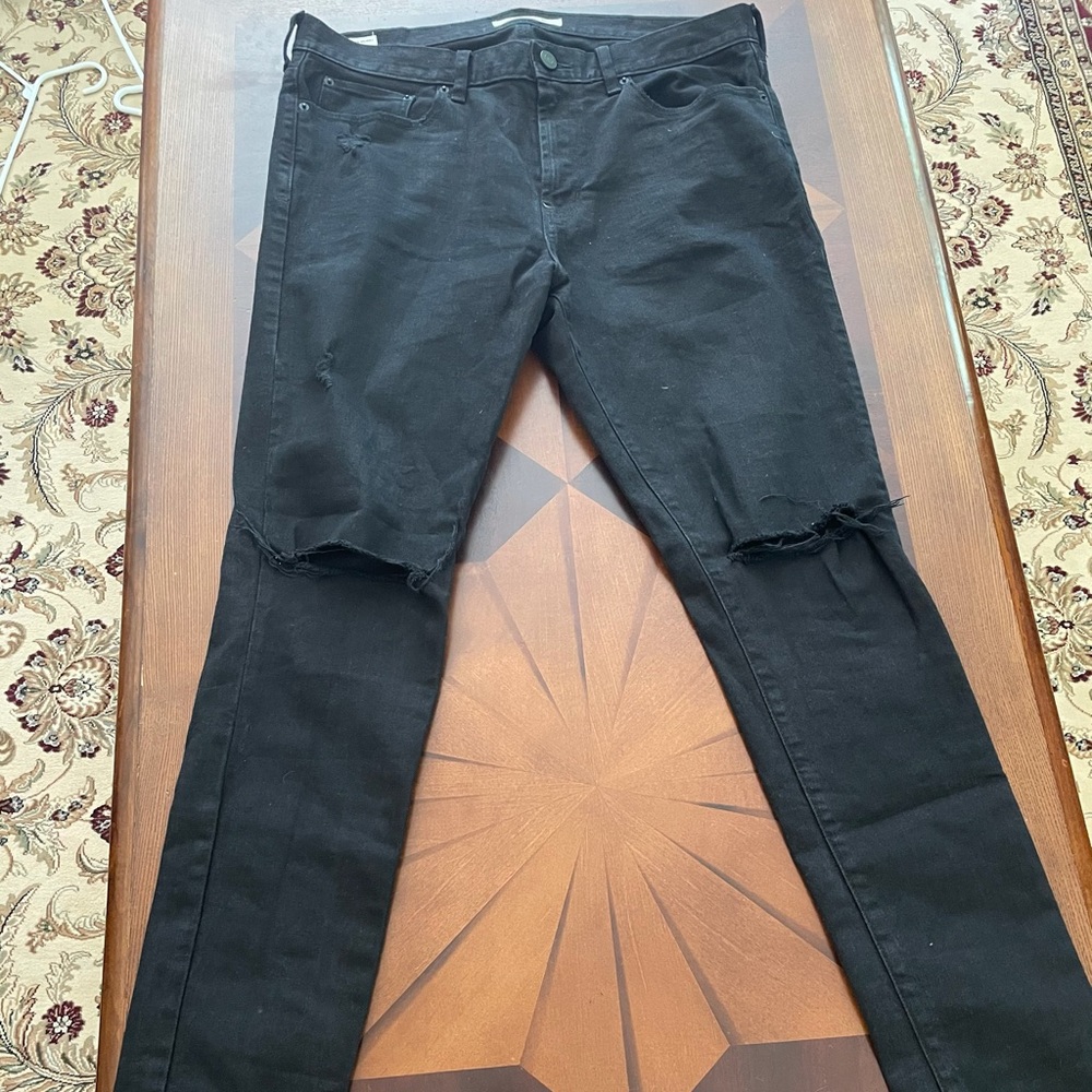 Black Pacsun ripped jean